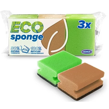Bonus ECO Formázott mosogatószivacs 3/1