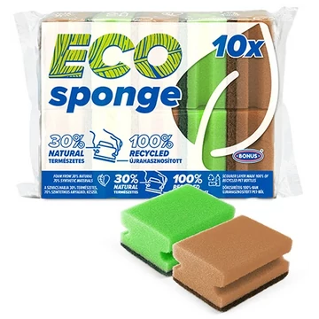Bonus ECO Formázott mosogatószivacs 10/1