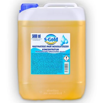 S-GOLD ipari mosogatószer koncentrátum 5L