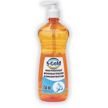 S-GOLD ipari mosogatószer koncentrátum 750ML PUMPÁS