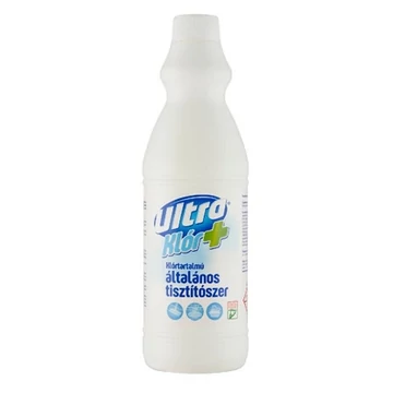 Ultra Klór+ klórtartalmú felülettisztító szer 1L