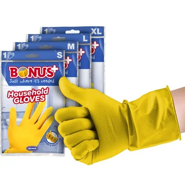 Bonus Háztartási gumikesztyű - L