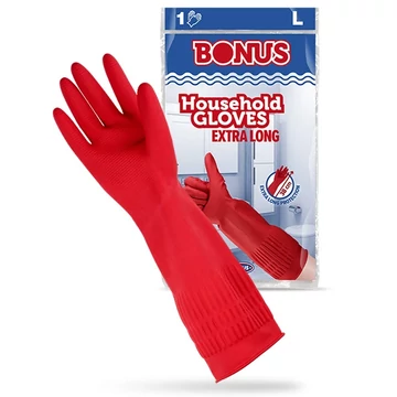 Bonus - Extra hosszú gumikesztyű - L