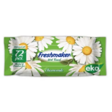 Freshmaker kamillás törlőkendő, 72db-os