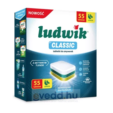 Ludwik Mosogatógép tabletta 55db Classic
