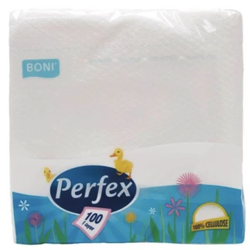  Perfex Szalvéta 1rétegű 33x33cm 100db