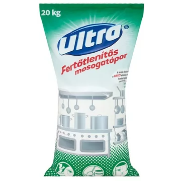 Ultra fertőtlenítő mosogatópor zöld 20kg
