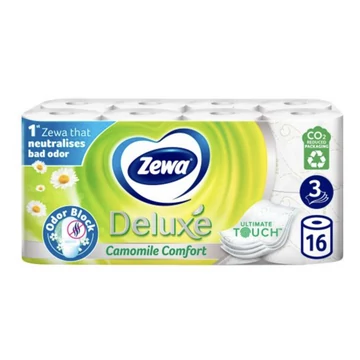 Zewa Deluxe Camomile Comfort  3 rétegű Toalettpapír 16 tekercs