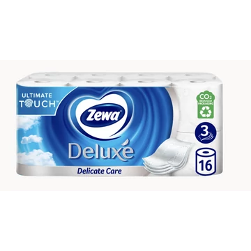 Zewa Deluxe Delicate Care 3 rétegű Toalettpapír 16 tekercs