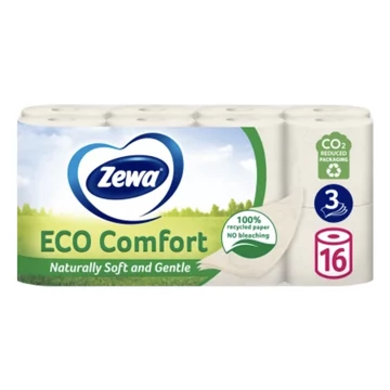 Zewa Deluxe ECO Comfort 3 rétegű Toalettpapír 16 tekercs