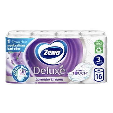 Zewa Deluxe Lavender Dreams 3 rétegű Toalettpapír 16 tekercs