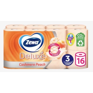 Zewa Deluxe Cashmere Peach 3 rétegű Toalettpapír 16 tekercs