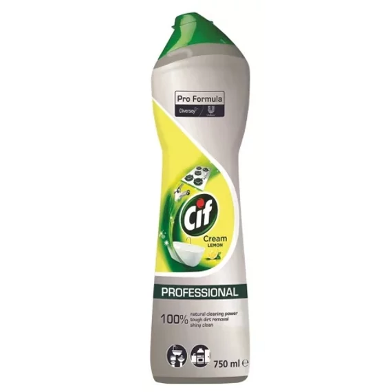 Cif Professional folyékony súrolószer Cream-Lemon 750 ml