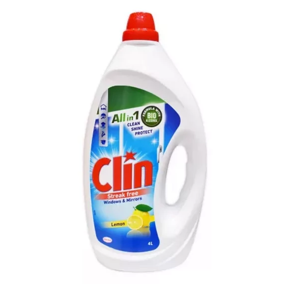 Clin ablaktisztító utántöltő 4 l, citrom