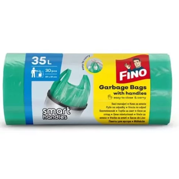 Fino Szemeteszsák Smart Köthető 35 l