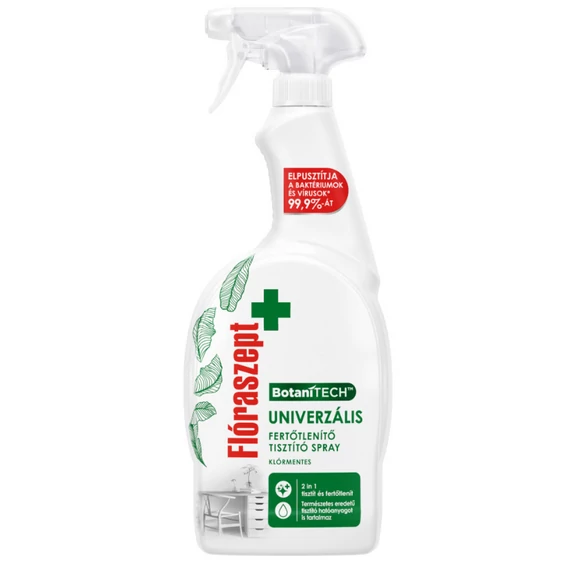 Flóraszept Botanitech univerzális fertőtlenítő tisztító spray 700 ml