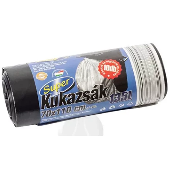 Kelly Super Kukazsák 135 liter 10db