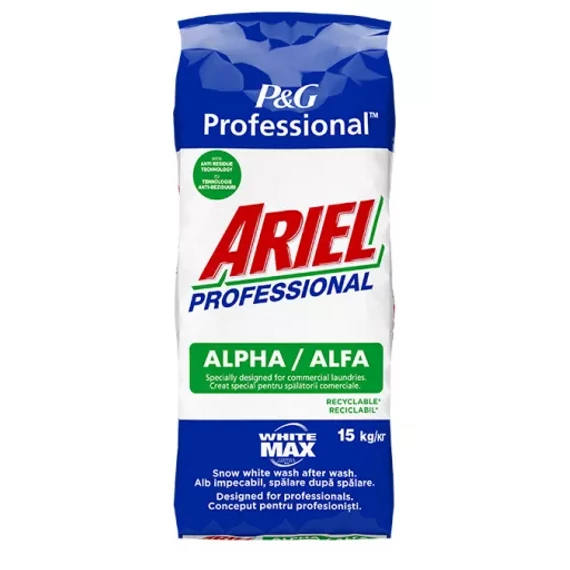 Ariel Alfa Whitemax mosópor 15 kg