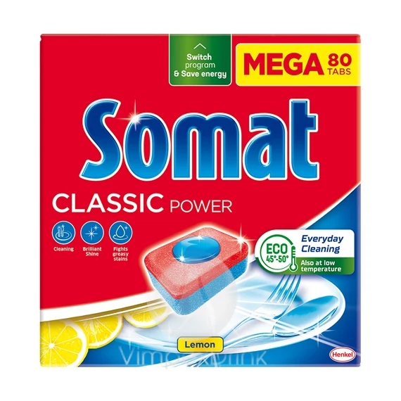 Somat m.gép tabletta 80db Classic
