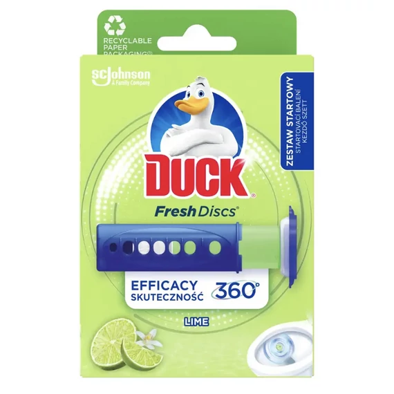 Duck Fresh Discs WC-öblítő korong Lime 36ml (C36277)