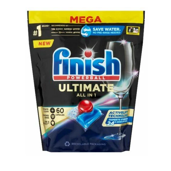 Finish Powerball Ultimate All in 1 mosogatógép kapszula 60 db