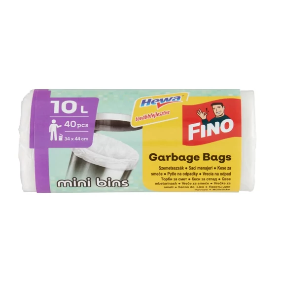 Fino Hewa pipere szemeteszsák - 10 liter 40db/tek