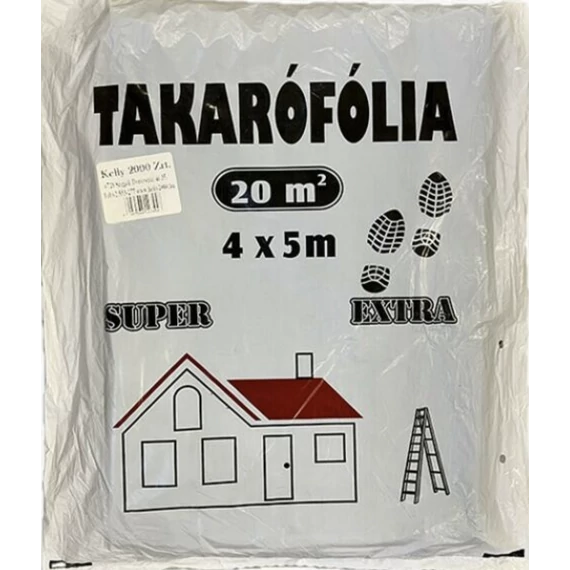 Kelly EXTRA erős takaró fólia /20 m2/