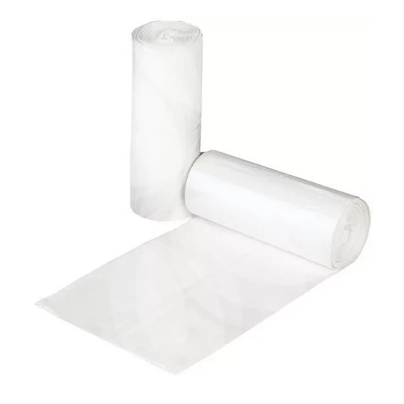 AD Szemeteszsák fehér 35x45 16mikron 10L 20db/tekercs