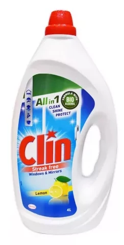 Clin ablaktisztító utántöltő 4 l, citrom