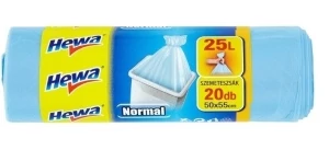 Hewa szemeteszsák papírszalaggal 25l, 20 db 50x55cm cm