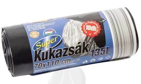 Kelly Super Kukazsák 135 liter 10db