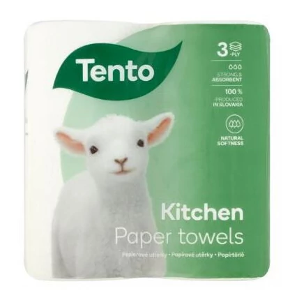 Tento háztartási törlő Kitchen Inovations 3 rétegű/2 tekercs