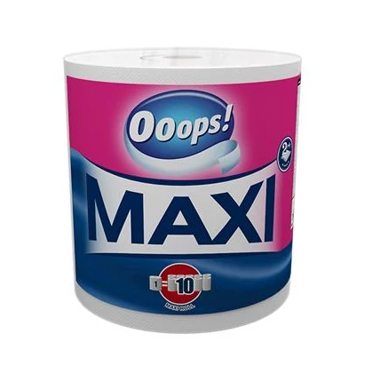 Ooops! Maxi papírtörlő 1 tekercs 2 rétegű 500 lap - (100 méteres)