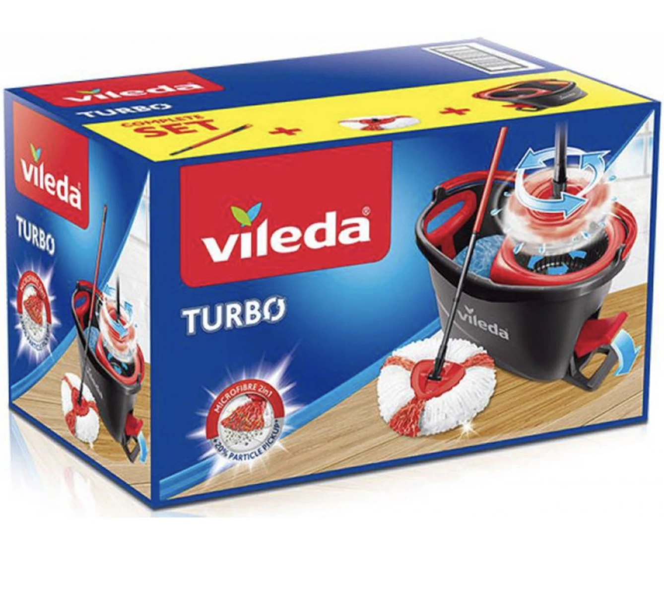   Vileda Turbo Szet pedálos vödrös felmosó